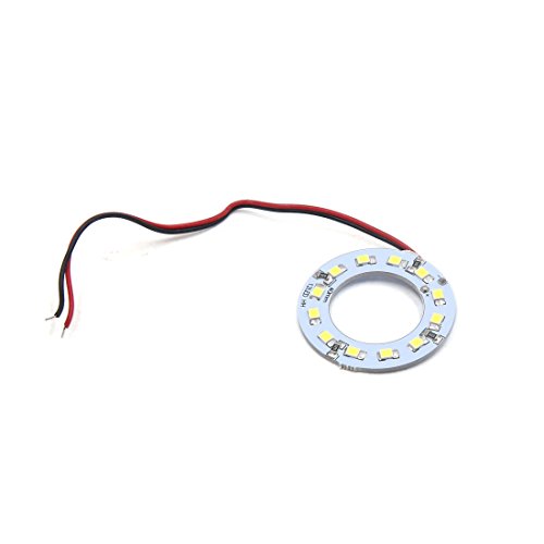 Anillo LED de 4 piezas 12V 40mm para auto miniatura 2