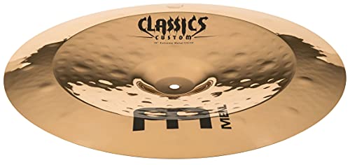 Meinl Prato China de 45,72 cm – Clássico personalizado de metal extremo – Feito na Alemanha, 2 anos