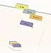 Avery Printable Self-Adhesive Plastic Tabs, 1-3/4
