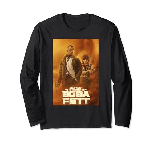 T-shirt Star Wars Boba Fett à manches longues avec imprimé Sand Poster