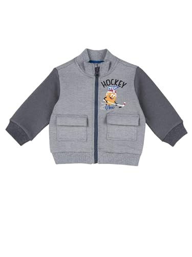 Sweat Chicco enfant gris 0900971100000 pull coton chaud col rond