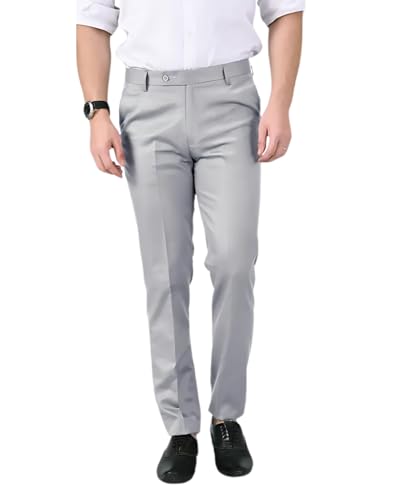 Image of Men's Slim Fit Formal Trouser for Regular Fit