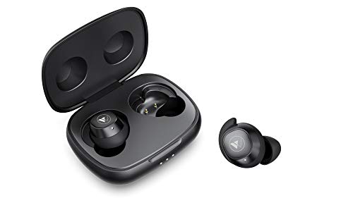 Wings Nitro Bluetooth 5.0 Earphones, True Wireless TWS Earbuds, Type-C Fast Charging Headphones, Extra Deep Bass, 20 Hours Playtime, Full Touch Controls