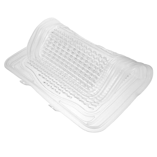 BELLIFFY Alfombrilla Transparente para Coche de Silicona Fácil Limpieza Resistente y Recortable Accesorio Interior para Asiento Delantero Protección Suelo Automóvil