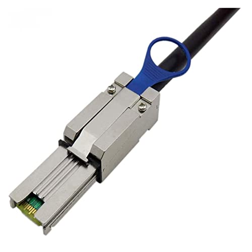 Cable Divisor Mini SAS 26Pin SFF-8088 a 4 SATA 0.5m miniatura 5