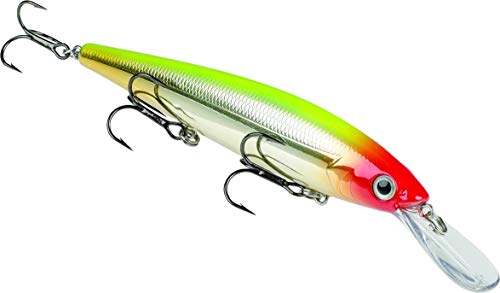 Leurre Strike King KVD Deep Jerkbait poisson nageur 12,1 cm à 3 hameçons carnassier