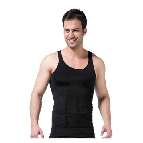 Hombre Shaper Chaleco 2 uds., ropa moldeadora de cuerpo adelgazante for hombre, corsé, chaleco, camisa de compresión for barriga, Fitness, faja, ropa interior, Control, chaleco deportivo de cintura de