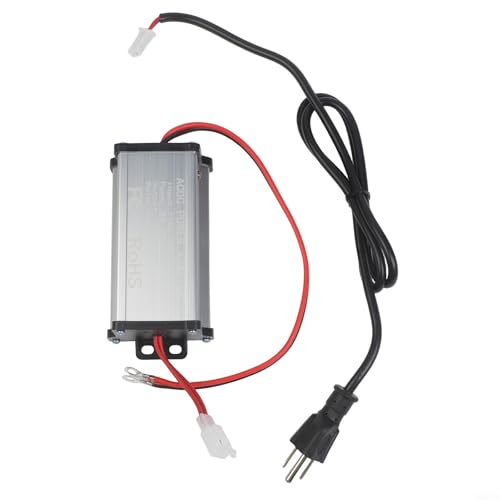 230V To 12V Power Converter Adapter For 5KW 8KW All-in-One Diesel Air Heater, 110-240V AC To 12V DC, 16A 200W Output For RV Garage Indoor Use, Portable Housing(US)