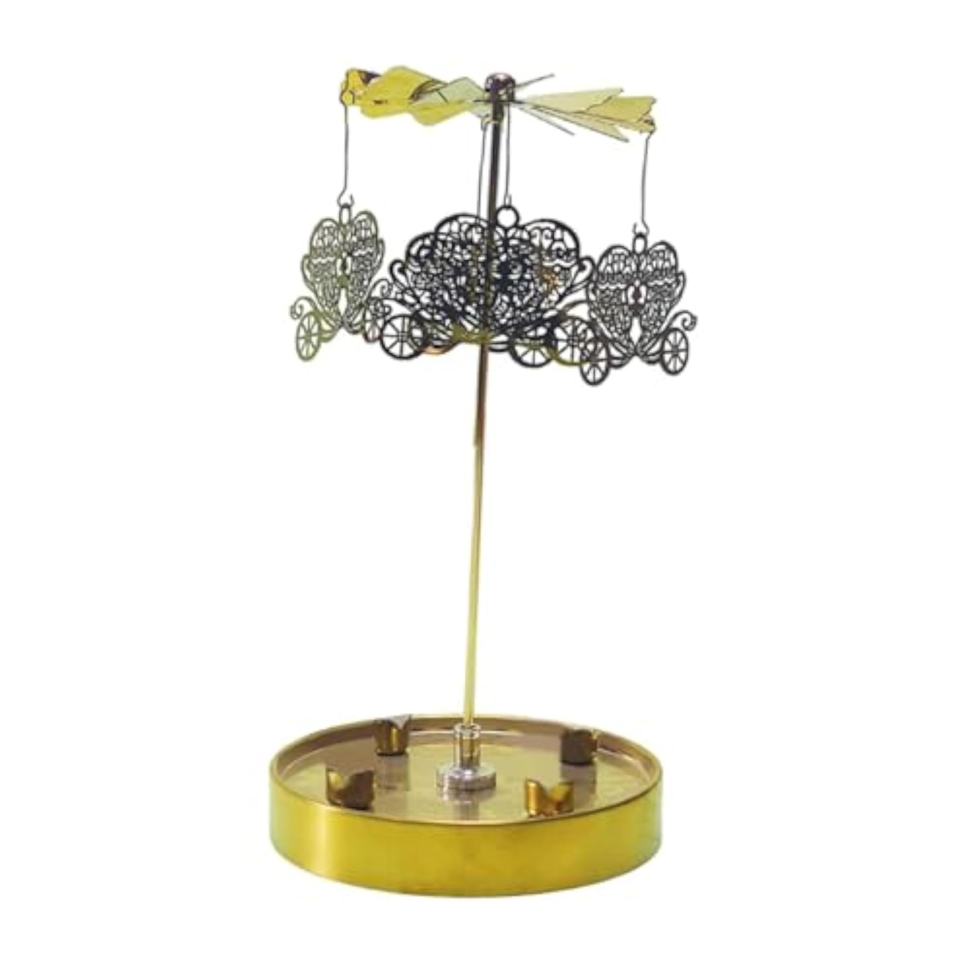 Rotating Candle Holder, Decorative Pillar Candles