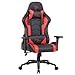 Produktbild Steelplay - Gaming Chair, Ergonomischer Bürostuhl mit verstellbarer Rückenlehne, Armlehnen und verstellbarer Kopfstütze, Lendenkissen - rot
