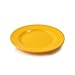 Cartaffini - Assiette plate en mélamine, Ø 19,5 cm - Couleur : jaune