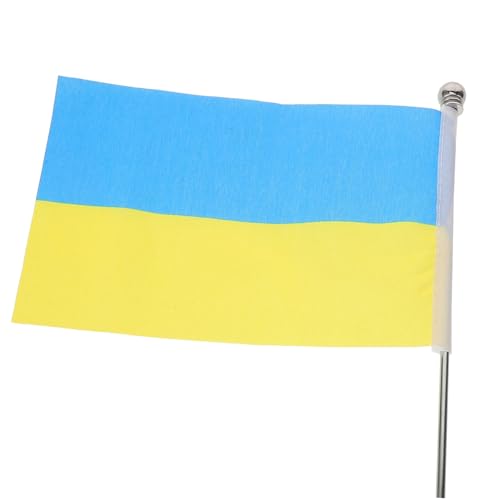 Drapeau Ukrainien de Bureau TOYANDONA - Solution Table sans Encombrement - 5