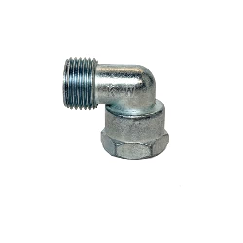GELINCARE Model JZS75012A Gas Stove 90-Degree Elbow Fitting for Pressure Regulator Adapter JQ-ZJ01
