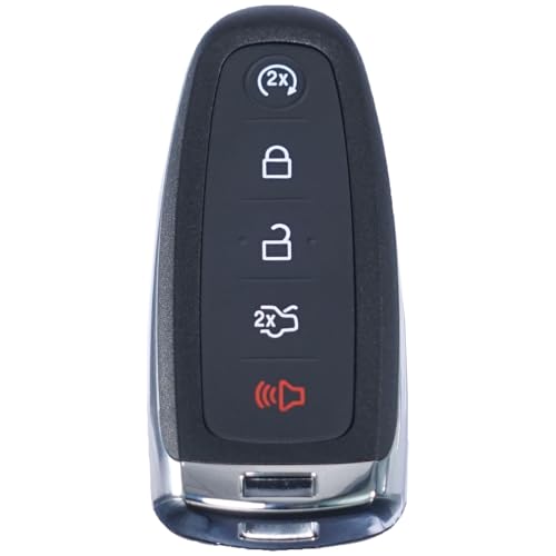 MechanMagic Key Fob Shell Cover for Ford Explorer Edge Flex Expedition Focus Taurus Maverick Lincoln Navigator MKS MKT MKX 2011-2020 Keyless Entry Remote Control Case Replacement 5 Buttons by MechanMagic - Image 6