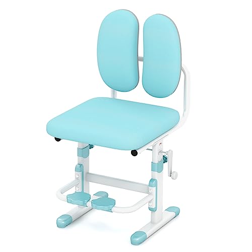 DREAMADE Kinder Schreibtischstuhl höhenverstellbar, ergonomischer...