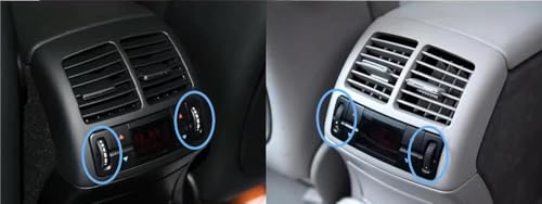 Aérateurs climatisation W211 bloc diffuseur d'air pour Mercedes Classe E 2003-2008