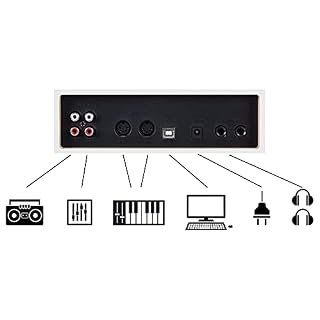 Classic Cantabile DP-230 Piano Numérique – 88 touches clavier à mécanique à marteaux – Clavier électronique avec USB… - Les Beatles, Paul McCartney, John Lennon, RIngo Starr, George Harrison Classic Cantabile DP-230 Piano Numérique - 88 touches clavier à mécanique à marteaux - Clavier électronique avec USB… – Image 7