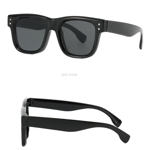 Lunettes de soleil vintage rétro luxe protection UV400 mixte