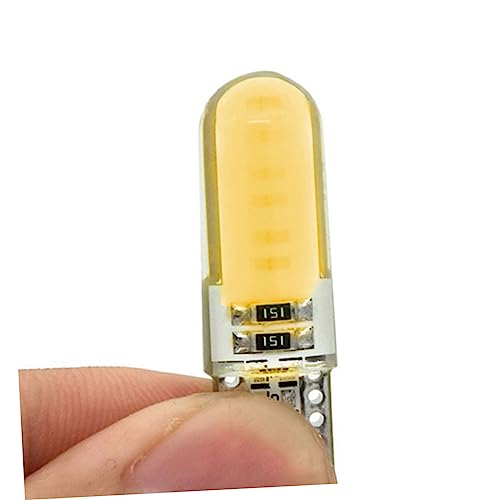 RUNROTOO 10 Peças Luz De Cortesia Lâmpadas Festão De Carro Luz Ampla Lâmpadas De Silicone Mapa Luz C