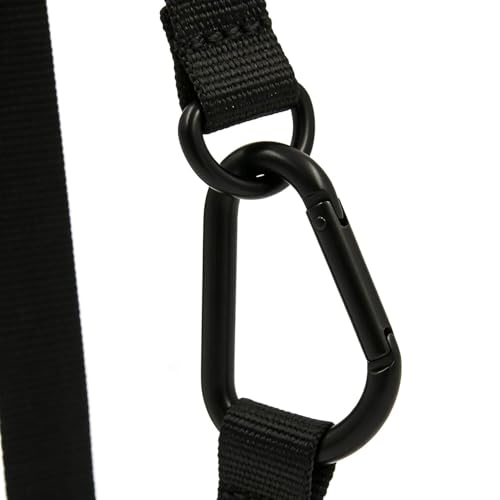 Hebillas en forma de D para correas de cincha negras Wuuycoky accesorios costura 5