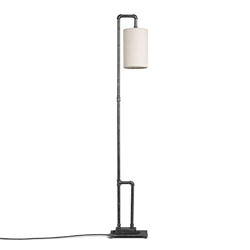 LDD-XL Lampadaire Loft Style Industriel Américain Lampadaire en Fer Forgé Rétro Lampadaire Salle D'étude Salon Chambre Vintage