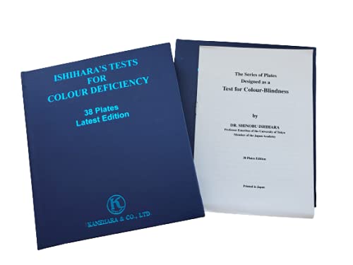 Miniatura 2 de Crabby Ishihara - Cuadro de pruebas para la deficiencia de color, 38 platos, última edición con manual de usuario