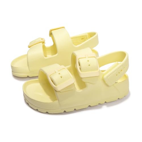 Image of FUNKYMONKEY Unisex-Child Slides Adjustable EVA Flat Sandals for Toddler