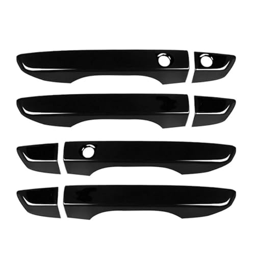 Cubiertas de manija exterior para Civic 10 (2016-2019), accesorios de personalización urbana negra
