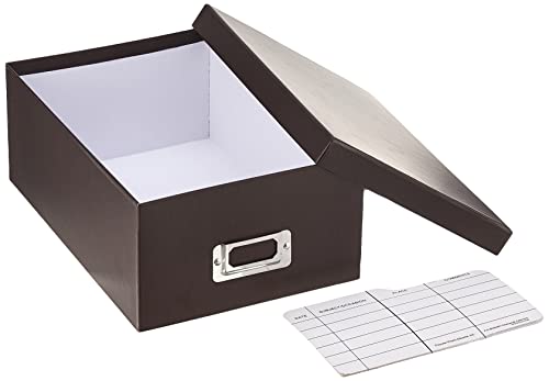 Image of Pioneer Photo Albums B-1S /DB B-1S Photo Storage Box, Dark Brown