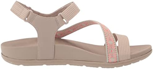 Skechers Women's Sporty Sandal Sport, Taupe/Coral, 7 | Image 5