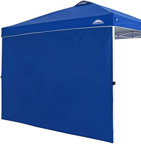EAGLE PEAK Sunwall/Sidewall for 10x10 Straight Leg Canopy only, 1 Sidewall, Blue