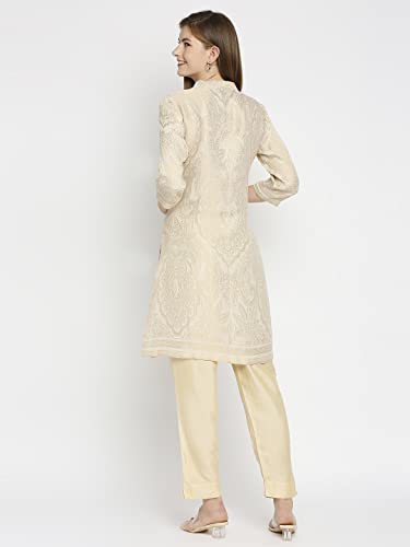 Image of CLOTH HAUS INDIA Brocade Tapestry Design Kurti for Women