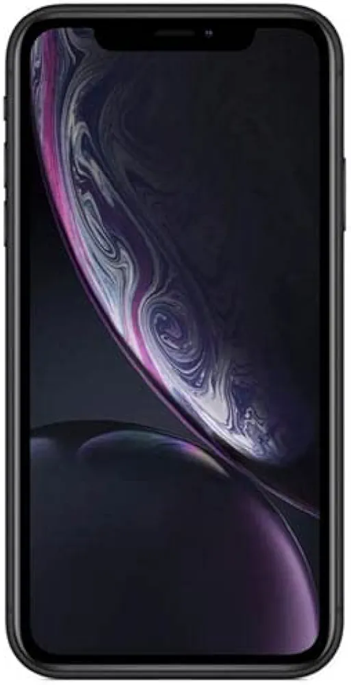 Apple iPhone XR, US Version, 64GB, Black TMobile (Renewed)