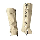 【Polyvalentes pour diverses occasions】 : Conviennent pour le cosplay d'Halloween, les conventions d'anime et les représentations théâtrales. Ces couvre-bottes de pirate sont également parfaits pour les activités sur le thème médiéval comme l'équitation et la randonnée.