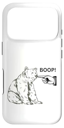 Boop the Angry Bear �f�U�C�� �������D�Ƃ�y���݂̂��߂� �X�}�z�P�[�X iPhone 17 Pro �p