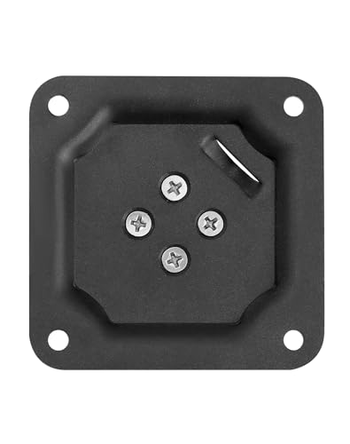 QWORK® Accesorio de Soporte de Montaje en Pared y Techo con Rosca Universal de 1/4 de Pulgada para cámara, Monitor e iluminación de Estudio - imagen 7