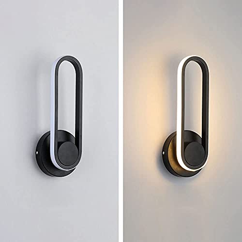 Lámpara de pared interior giratoria 330° de 12W con diseño geométrico ajustable 6