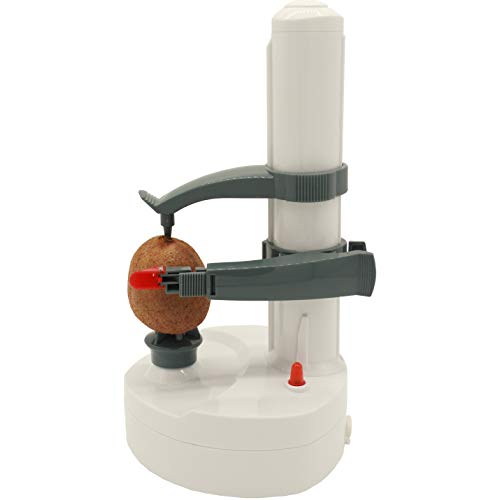 HongDee Electric Fruit Peeler Automatic Apple/Potato Peeler Extra Blades Are Given Inside Package