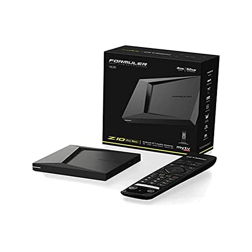 Formuler - Z10 Pro Max - Android 10 - Dual Band 5G fodral - LAN - 4GB RAM - 32 GB ROM - 4K