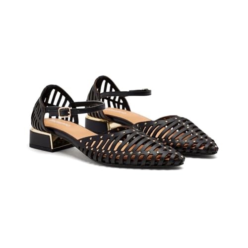 Ballerines à talons en cuir Fletcher Gioseppo au chaussant d'exception