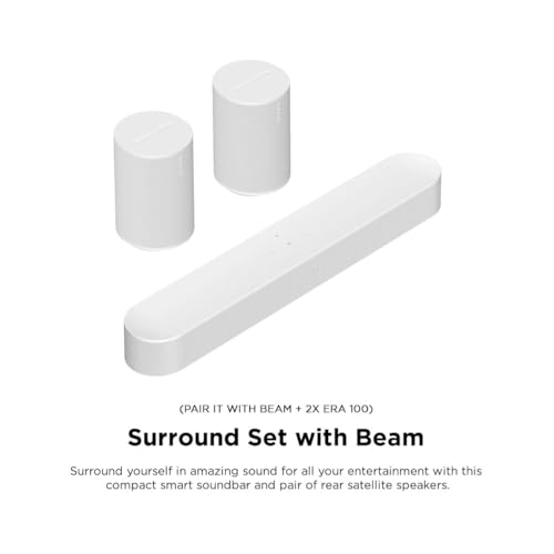 Sonos Beam 2 Wireless Soundbar (White) 7 31ILSpJKNcL