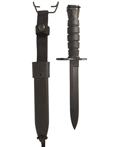 Mil-Tec Unisex - Adult Bayonet 15477000 Bayonet, Black, One Size
