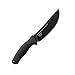 CRKT Humdinger Fixed Blade Knife with Sheath: Heavy Duty Carbon Steel for Hunting or Camping, Big Bellied for Skinning, and Textured Nylon Handle K110KKP