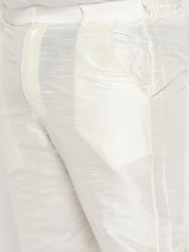 Image of Vastramay Plus Men's Silk Blend Kurta Pyjama Set