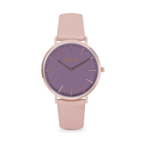 Reloj morado y rosa el regalo ideal de cumpleaños para chicas jóvenes
