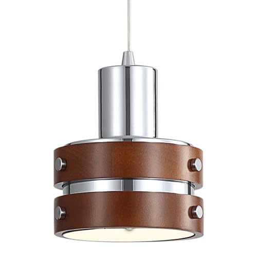 Lustre de style industriel nordique E27 plafonnier encastré noir