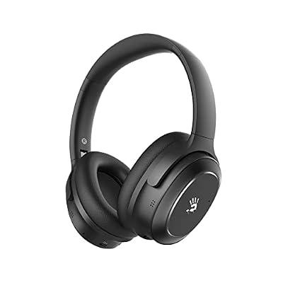 Bloody M320 Bluetooth Wireless Gaming Headset, Active Noise Canceling, Dual-Connectivity, Built-in 5 Mics, 3D Surround Sound, Lightweight Over-Ear Headphone