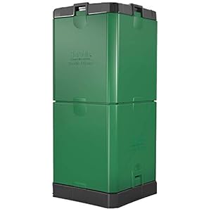 200L Aerobin Heißkomposter Grün, Heißtonnen-Kompostierung, Bio-Garten-Kompostumwandler