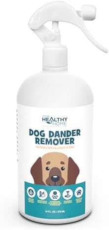 Dog Dander Remover & Allergy Relief Spray|All Natural Effective Treatment for Dog Allergies|Vet Recommend, Cruelty Free & Made in USA (2 Pack)