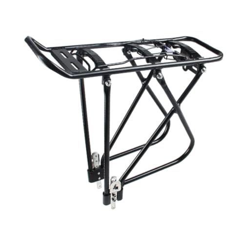 Porte-bagages arrière vélo de haute résistance avec plateforme en aluminium